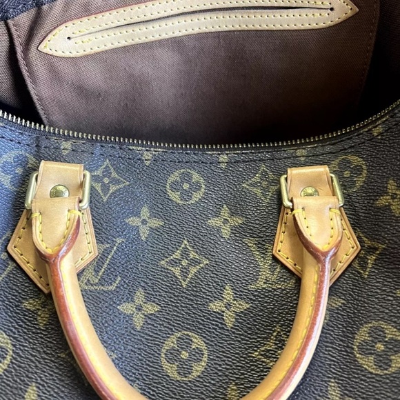 LOUIS VUITTON SPEEDY 30 HANDBAG MONOGRAM CANVAS - Picture 6 of 16